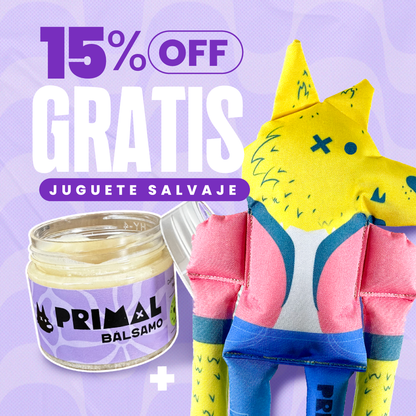 Kit Bálsamo Curativo + Juguete salvaje